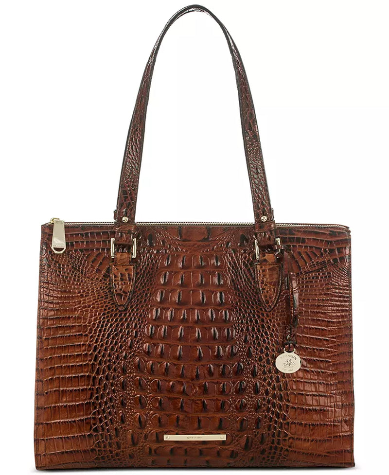 Anywhere Melbourne Embossed Leather Tote